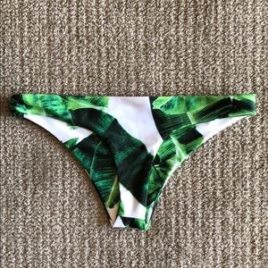 Stone Fox Swim Malibu Bottom Banana Leaf